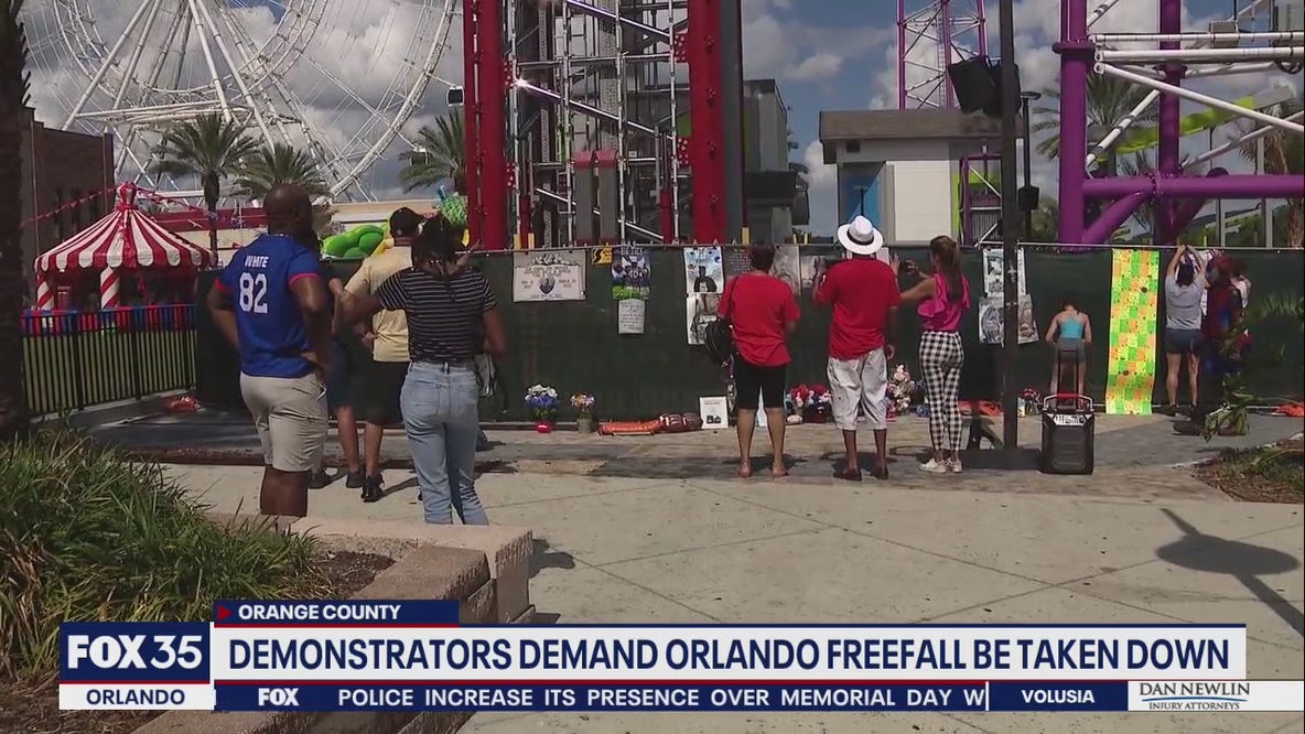 Group calls for Orlando FreeFall ride to be taken down